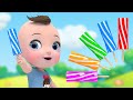 Finger Family Color Ice Cream Nursery Rhymes song अंग्रेजी नर्सरी गाया जाता है | Super Lime And Toys