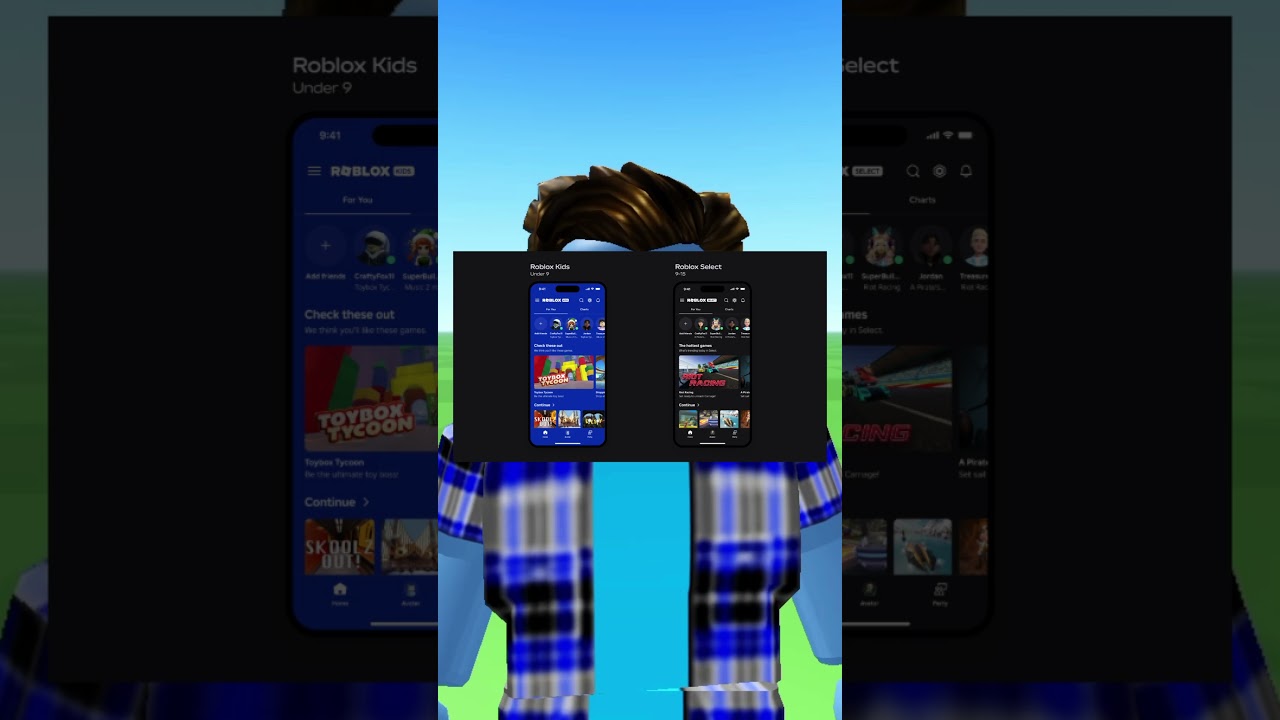 ROBLOX ROLLS OUT KIDS AND SELECT! 