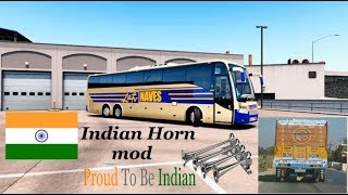 Indian Horn Mod for Ets 2 in Hindi