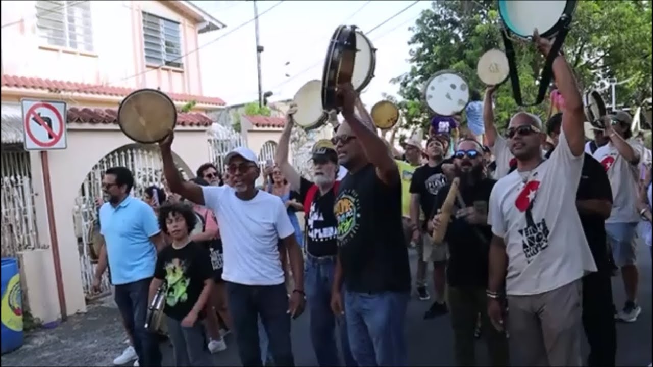 Comparsa Comunitaria Tito Matos Fest 4 #plena #puertorico #culture #live #plenazo #festival