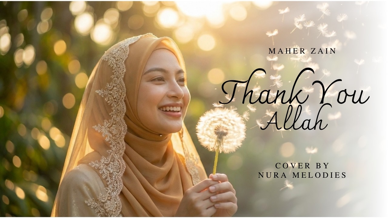 THANK YOU ALLAH - Maher Zain | FEMALE COVER (AI Version) - Nura Melodies