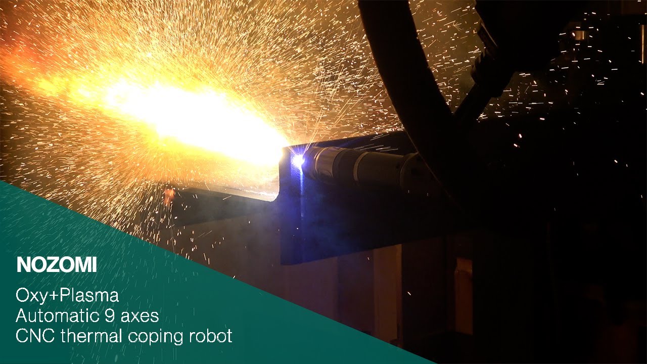 Revolutionary, flexible and ultra productive oxy and plasma bi-fuel coping | NOZOMI