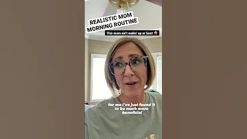 REALISTIC Mom Morning Routine (NOT getting up at 5am!)