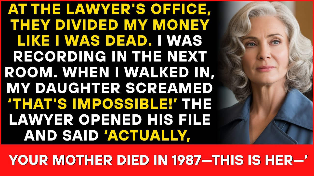 Я услышала, как они сказали: «Она и так практически мертва», — поэтому я вошла в комнату, держа в...