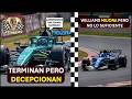 Alonso sobrevive al desastre Aston Martin mientras que Sainz y Williams dan un pasito hacia adelante