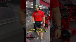My Favorite Belt Squat Gym Hack gymhacks beltsquat fullrom legday workoututorials tutorials