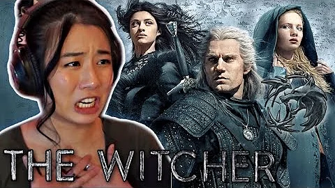 First Time Watching THE WITCHER! **Commentary/Rea...