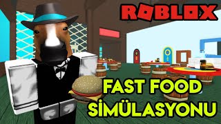 🍔 Fast Food Simülasyonu 🍔 | Fast Food Simulator | Roblox Türkçe