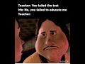 Teacher failed to educate mee!!#comedy #laughing