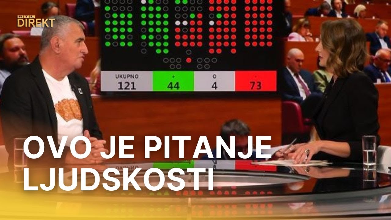 Most protiv, Bulj za: ' Opet bih isto glasao. Ne mogu gledati djecu kako umiru' | RTL Direkt