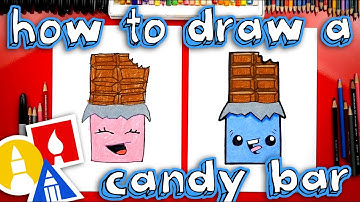 How To Draw A Chocolate Candy Bar