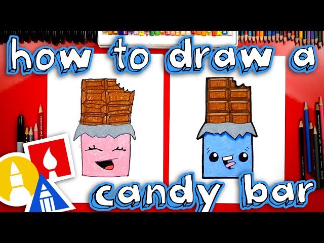 How To Draw A Chocolate Candy Bar class=