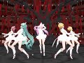 (MMD) Dempagumi.inc 「Mirror magic?