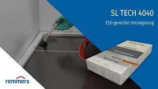 ESD gerechte Versiegelung – SL TECH 4040 von Remmers