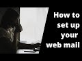 how to set up your web mail