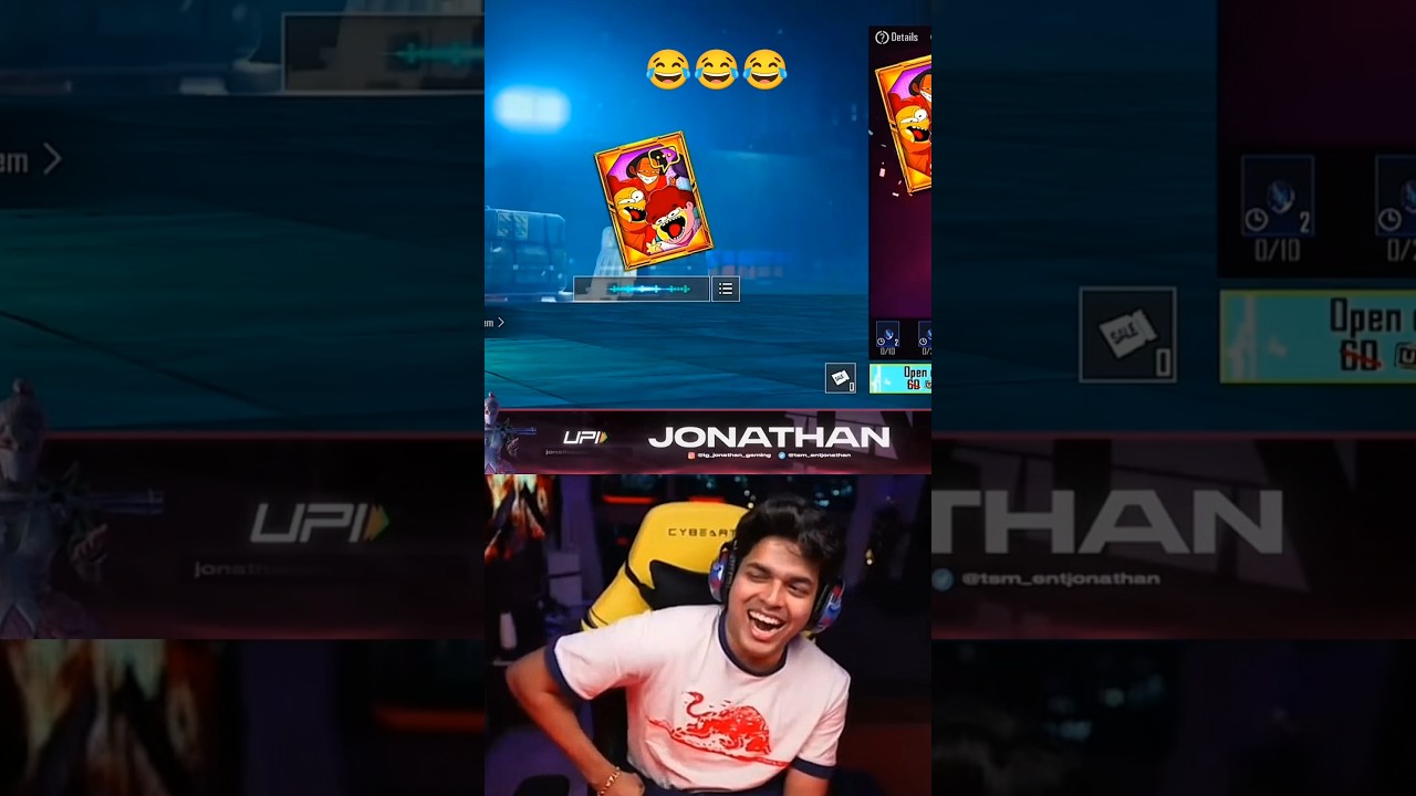 Jonathan Funny😂 Reaction On Not Your Type Voice Pack😂 Jonathan Noughty Voice Pack Crate Opening🥵😂