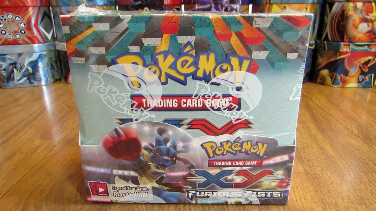furious fist booster box Sealed Case Fists your opponents will be left wondering what hit them Pokemon: XY Furious Fists Booster