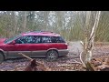 Subaru Outback mud offroad