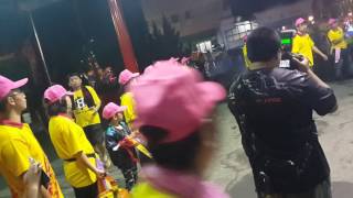 2016 06 12彰化花壇正心堂【五福大帝】往臺南白龍庵元和宮謁祖晉香回駕遶境   彰化花壇正心堂 頭旗、頭燈、旗隊、【中壇元帥】輦轎