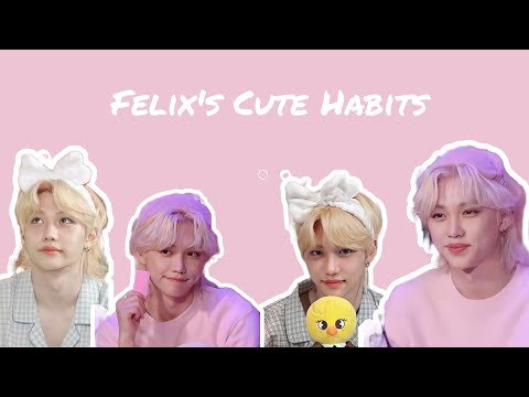 Felix's Cute Habits