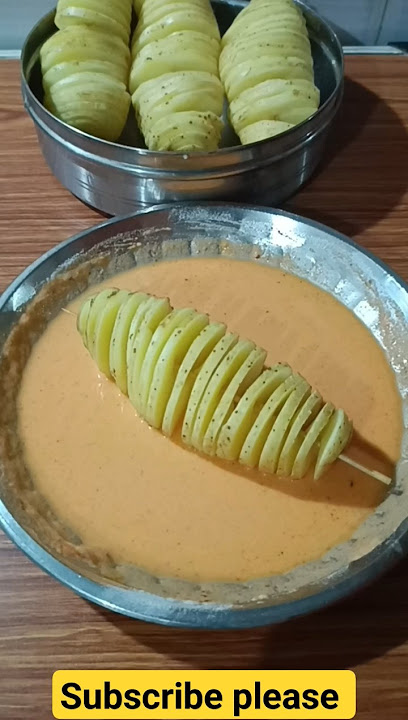 Spiral potato without machine | home made spiral potato  #youtubeshorts #shorts #sunidhipakwan