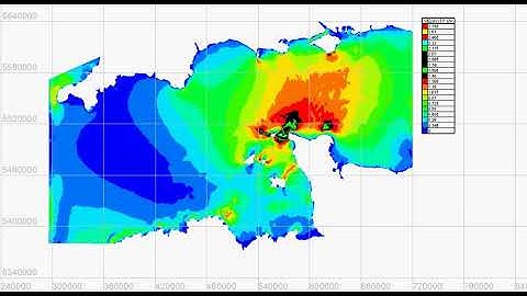 Simulation of tidal currents in the English Channel