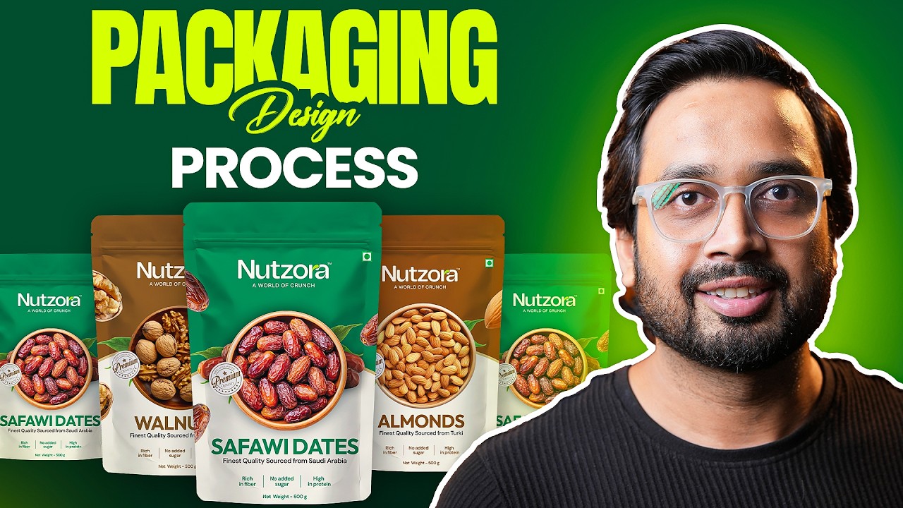 Packaging Design Complete Process | Pouch Packaging Design in ...