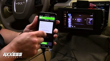 Re-assigning steering wheel controls using Axxess Updater App