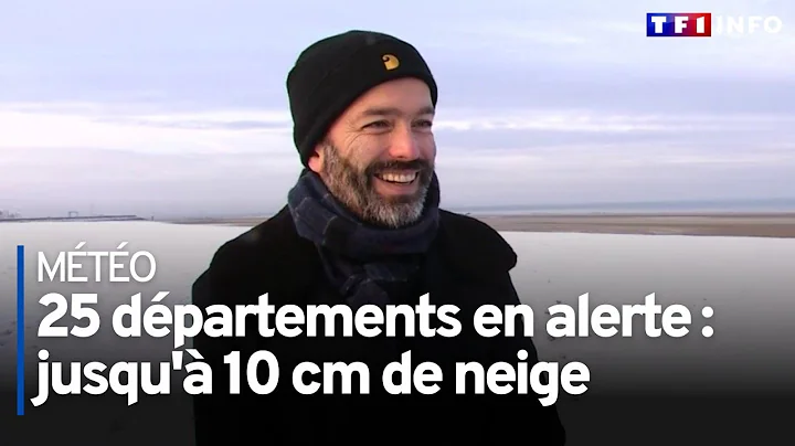 25 dpartements en alerte : jusqu' 10 cm de neige