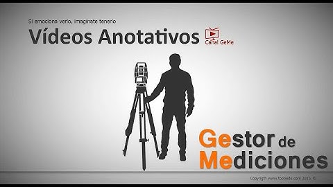 Canal GeMe. Explorador geodésico de GeMe. Programa de topografía y geodesia