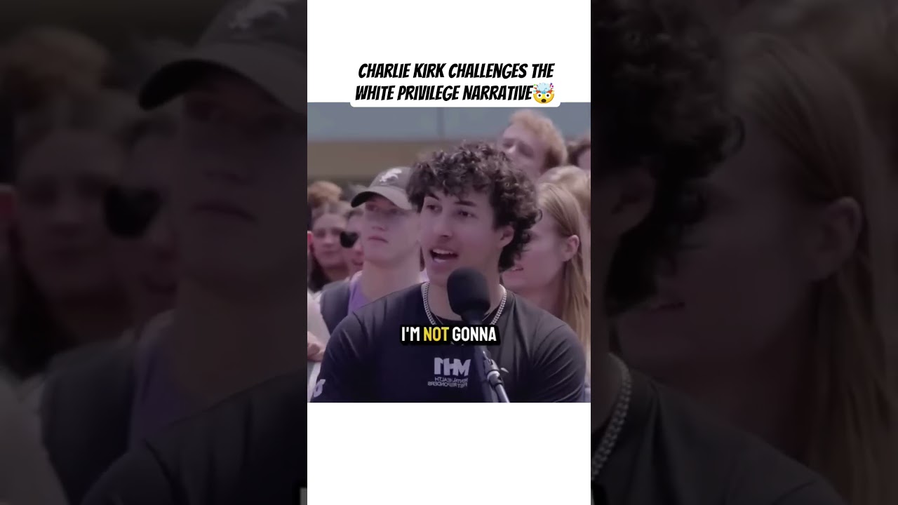 Charlie Kirk Challenges the White Privilege Narrative thumbnail