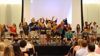 Orientation Leaders bring the energy for incoming #BlueHens