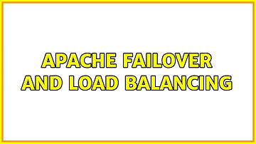 Apache Failover and Load Balancing (4 Solutions!!)