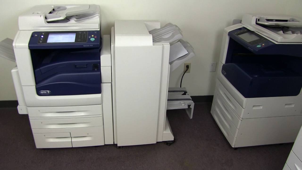 Xerox Workcentre 7835 261K 31K - YouTube