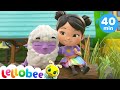 Lellobee - Wash Your Hands, Scrub That Soap | Kids Fun Cartoons | Moonbug Play and Learn