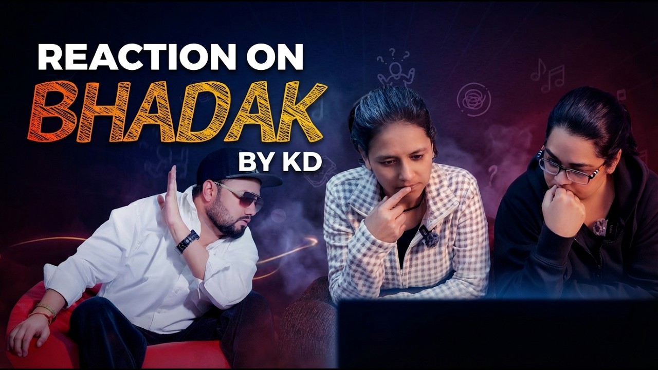 BHADAK Reaction | KD Desi Rock | Haryanvi Song Review | Lyrics Breakdown & Honest Reaction