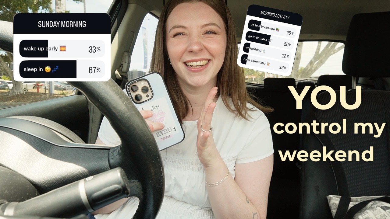 you control my weekend | instagram polls decide everything