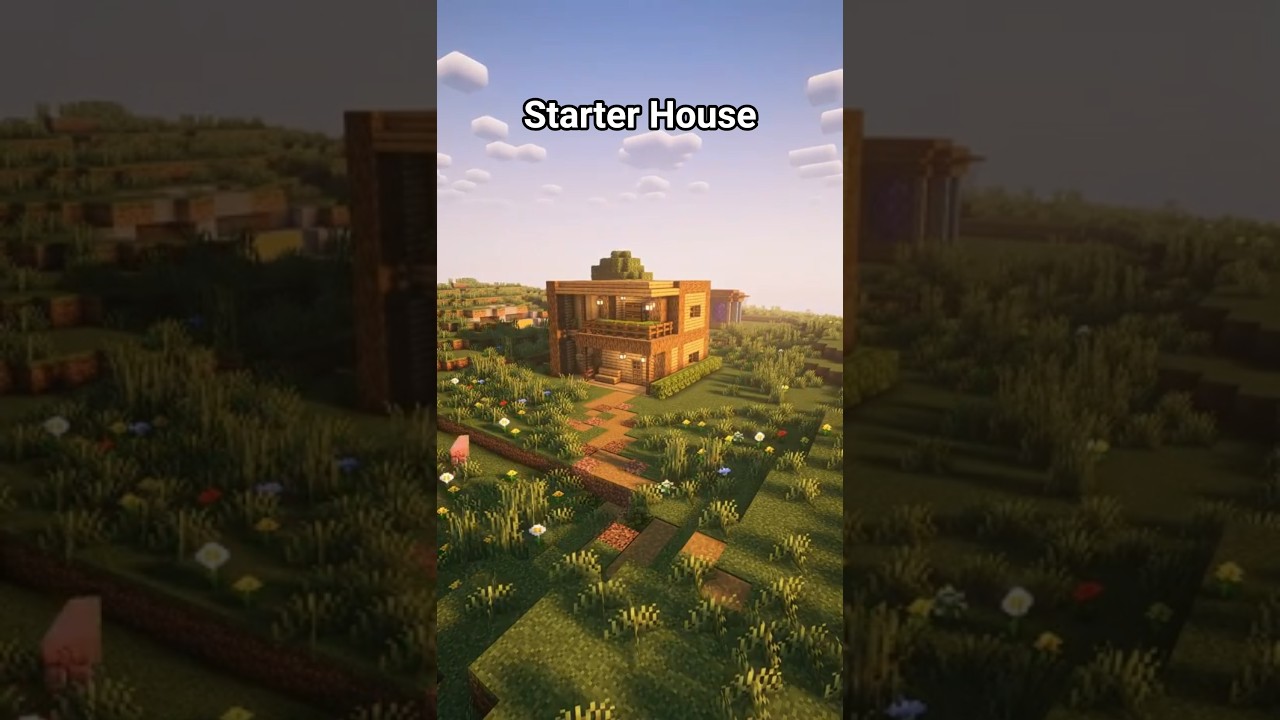 Easiest Survival House to Build on First Day in Minecraft 