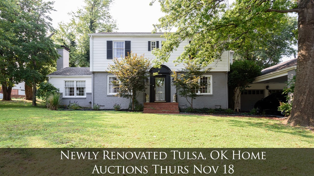 Newly Renovated 37th & Utica Tulsa, OK Home YouTube