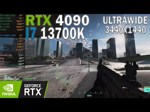 Battlefield 2042 | Max Settings & RTX ON | RTX 4090 + I7 13700K | Ultrawide