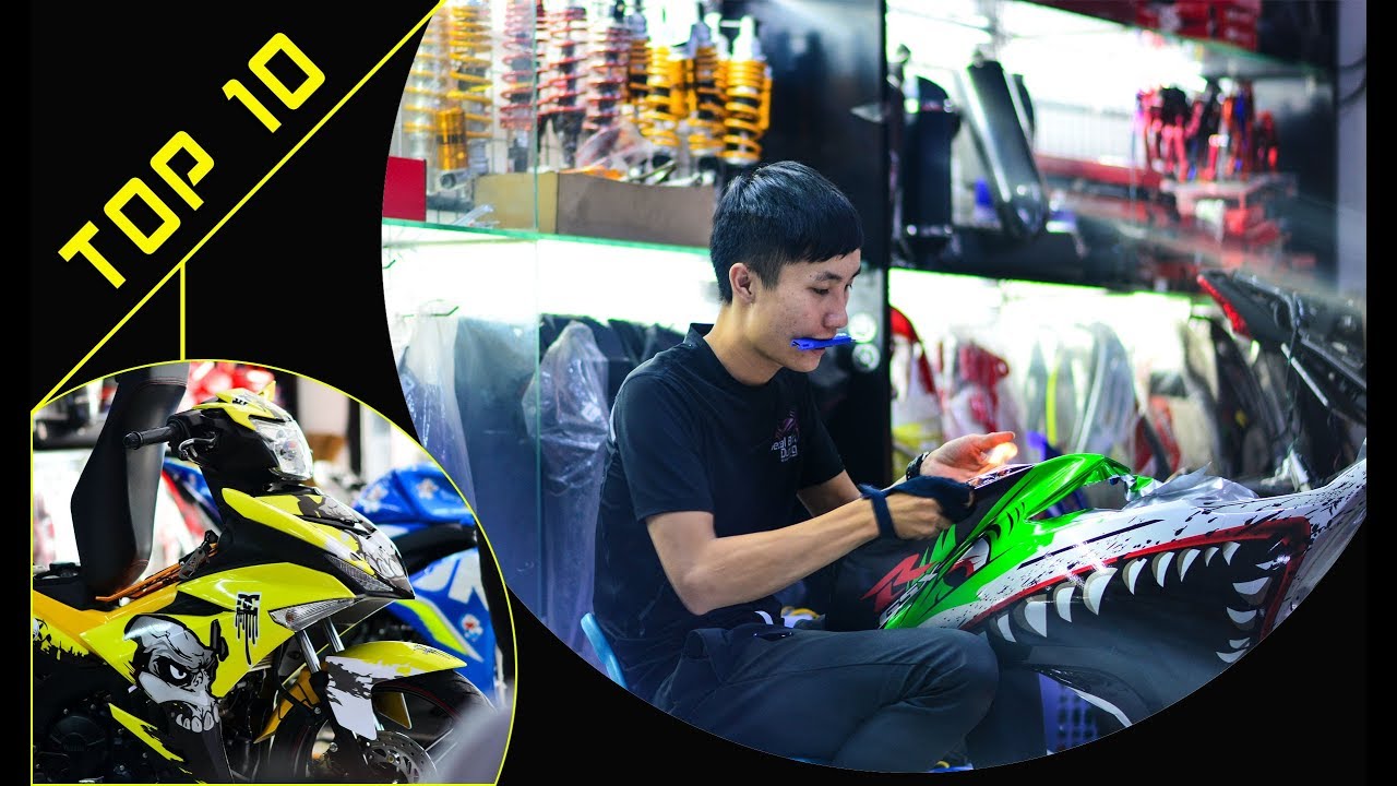 TOP 10 Bộ Tem Trùm Exciter 150 Đẹp Nhất 