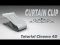 Curtain clip c4d tutorial cinema 4d subd hypernurbs modelling 3d