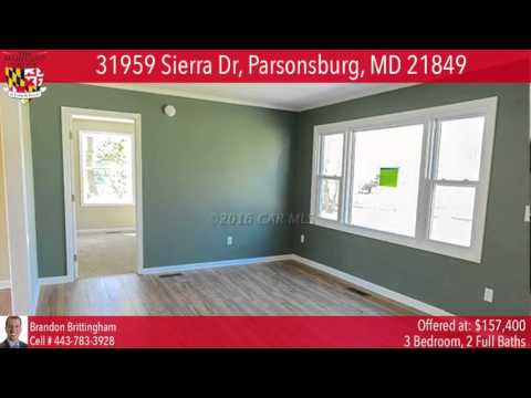 31959 Sierra Dr, Parsonsburg, MD home video tour