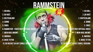 Rammstein Greatest Hits ~ Top 10 Best Songs To Listen in 2023 & 2024