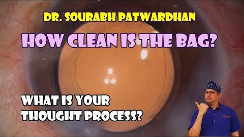 73 Cleaning the bag: Dr Sourabh Patwardhan- what is yor method and thought process, hydropolish