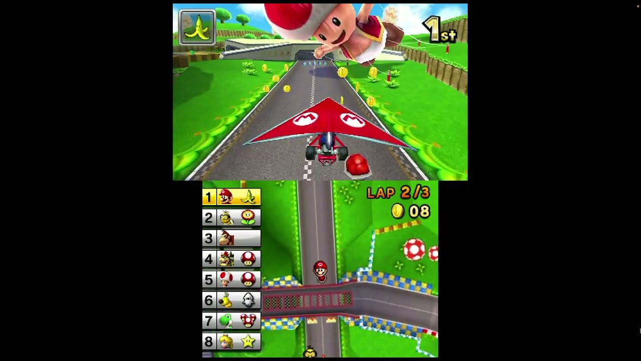 Mario Kart 7 - Local Multiplayer Vs. (Uncommentated)