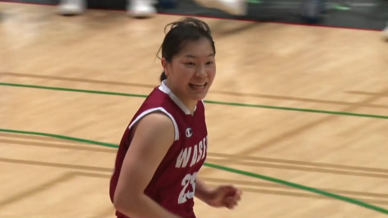 ゲームを支配する1年生 インカレデビュー 江村優有 23 早稲田大 1年 桜花学園高 インカレ21 女子1回戦 Youtube