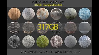 317GB - PBR MATERIAL FULL OPTION DOWNLOAD
