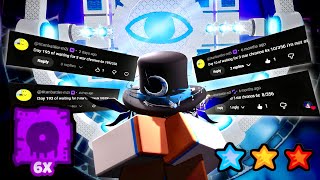 THEY ASKED ME TO 6X 3 STAR CHRONOS FOR 200 DAYS! | Roblox | [The Battle Bricks: 3 Star 6x Chapter 4] screenshot 4