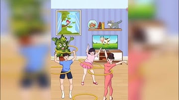 Tricky brain Annoying Puzzle Level 6 Walkthrough Solution 